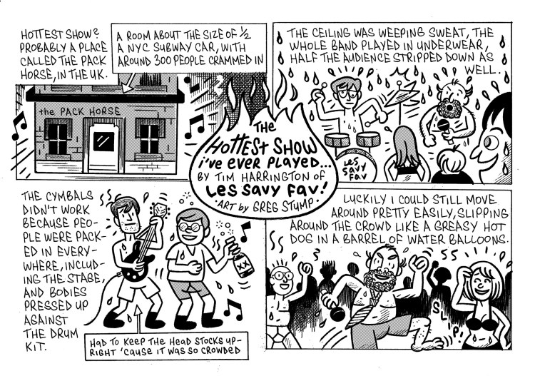 Les Savy Fav comic